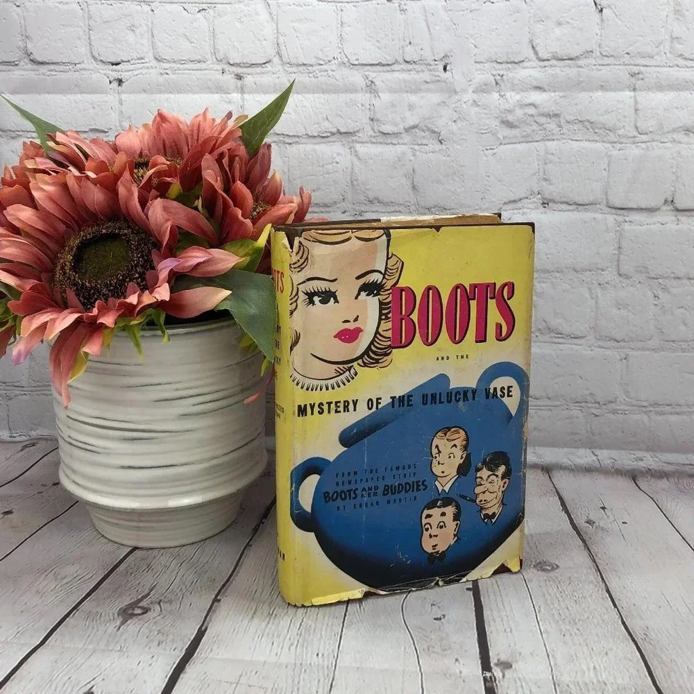 vintage 1943 boots and the mystery of the unlucky case book